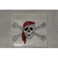 Pirate CrossBones Crystal Tattoo