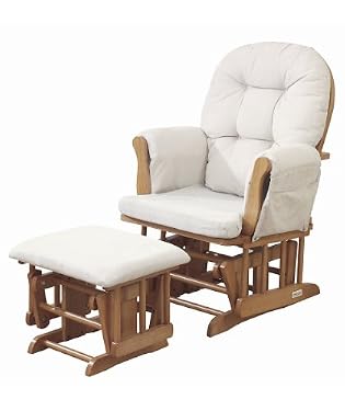 kub haywood glider and footstool - natural
