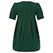 Richie House Girls' Elegant Dress with Pleat Details Rh1012