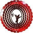 SunSationsTM Small Hummingbird Wind Spinner - Color: Red