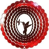 SunSationsTM Medium Hummingbird Wind Spinner - Color: Red
