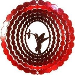SunSationsTM Small Hummingbird Wind Spinner - Color: Red