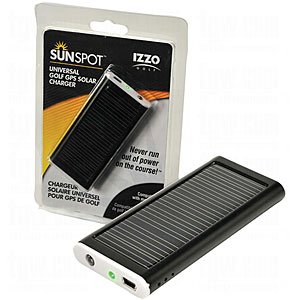 Izzo sun spot universal gps solar charger