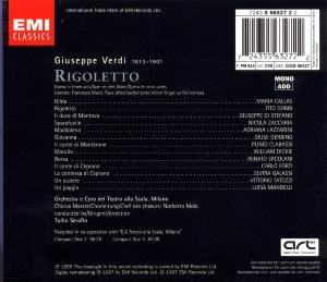 Verdi: Rigoletto (Complete Opera); Maria Callas;  Tito Gobbi; Giuseppe di Stefano under The Classical Store