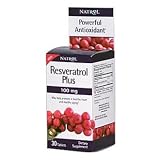 Natrol Resveratrol Plus 100mg 30 Tabs (pack of 3)