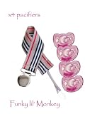 4 Gumdrop Pacifiers + Burberry Inspired Ribbon 417u5IPtPJL. SL160 4 Gumdrop Pacifiers + Burberry Inspired Ribbon