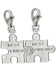 Rembrandt Charms Best Friend/Puzzle Piece Charm with Lobster Clasp
