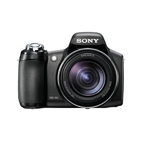 Sony Cyber-Shot DSCHX1 Digital Camera - Black (9.1MP 20x Optical Zoom) 3.0 inch LCD