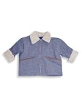 Corky & Company - Toddler Boys Fleece Lined Jacket, Blue, Tan