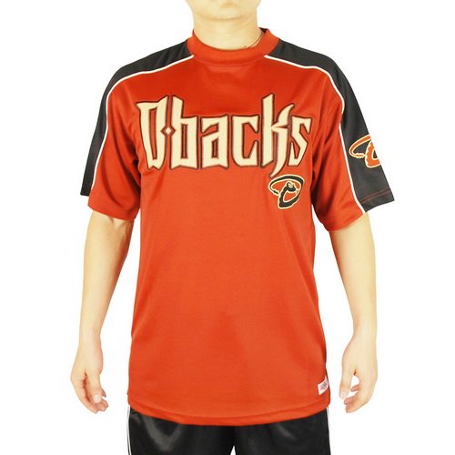 Mens MLB Arizona Diamondbacks Baseball Short Sleeve Jersey (Size: M)
