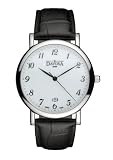 Davosa Men's Pianos Analogue Watch 16241126 with White Dial and  35 mm Stainless Steel Case