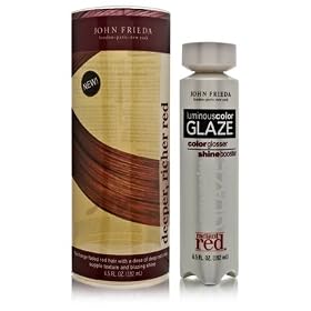 John Frieda Collection Luminous Color Glaze Radiant Red Deeper, Richer Red - 192ml/6.5oz
