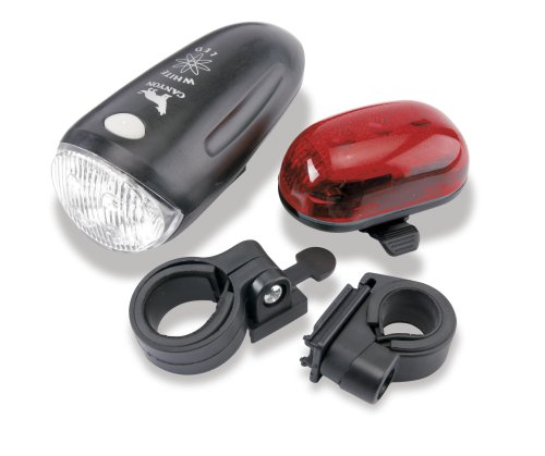 Canyon Super Bright LED Front and Rear Light Set Black