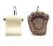 BEAR paw CLAW Rustic SHOWER Curtain HOOKS bathroom NEW