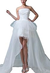 Strapless Organza/Taffeta  Dress
