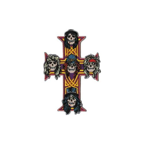 Guns N Roses Skull Cross Logo Rock Roll Music Band