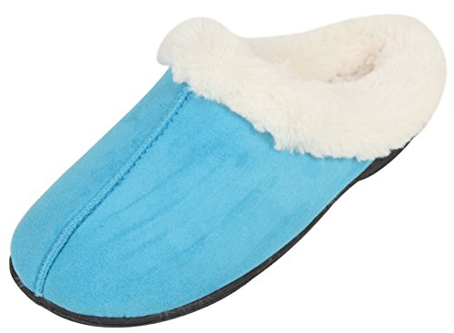 Luxehome Women's Cozy Fleece Plush House Slipper