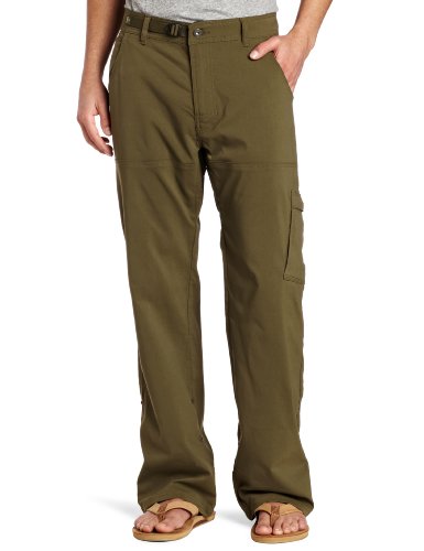 prAna Men's Stretch 32-Inch Inseam Zion Pant (Cargo Green, Medium)
