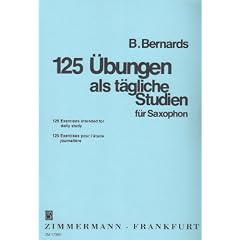 125 �bungen als t�gliche Studien f�r Saxophon