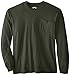 Key Apparel Men's Big-Tall Heavyweight Long Sleeve Pocket T-Shirt