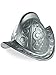 Jacobson Hat Company Men's Plastic Conquistador Helmet, Silver, Adult