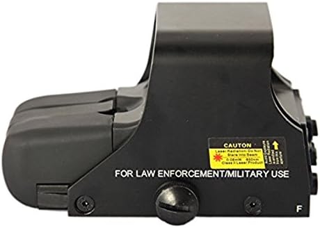 EFOSE® New Tactical 551 Optics Red Green Dot Reflex Gun Sight/ / Dot Sight Scope, Fits Any 20mm Rail, 1:1 scale replica