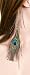 Improving Lifestyles Hair Clip Peacock Long with Suede Style Strips