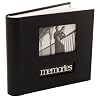 Malden 6792-26 Memories Bookbound Photo Album, (Black)