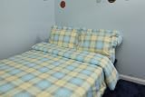 Multi Plaid Blue Twin Duvet Cover Set Boys and Girls