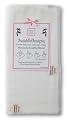 SwaddleDesigns Lightweight Marquisette Swaddling Blanket - Pink Striped Fish