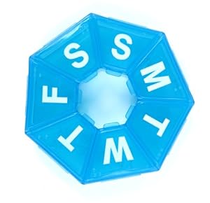 Ezy Dose 7-Day, 7-Sided Pill Reminder