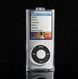 CLEAR Crystal Belt Clip Cover Case for Apple iPod Nano 4 Chromatic (4th Gen)