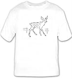 T-shirt with zoo, deer, fauna, baby, animal, park