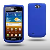 SAMSUNG GALAXY W i8150 SILIKON SKIN CASE SCHUTZH�LLE IN BLAUvon "CELLAPOD"