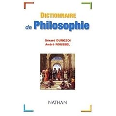Dictionnaire de Philosophie