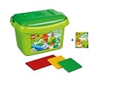 Lego Duplo steine 4624: LEGO DUPLO STEINE 4624 Steinebox 4632 Bauplatten-Set und Minibuch