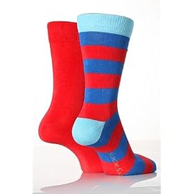 Mens 2 Pair SockShop Plain