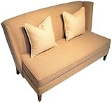 Pinzon Torrington Armless Settee, Mushroom