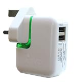 Electronics : New Jivo World Power - International Travel Charger - White