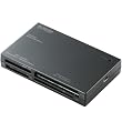 ELECOM 53+1���f�B�A SDXC�Ή� ���������[�_���C�^ �u���b�N MR-A003BK