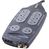 Belkin PureAV Home Theater 8-Outlet Surge Protector