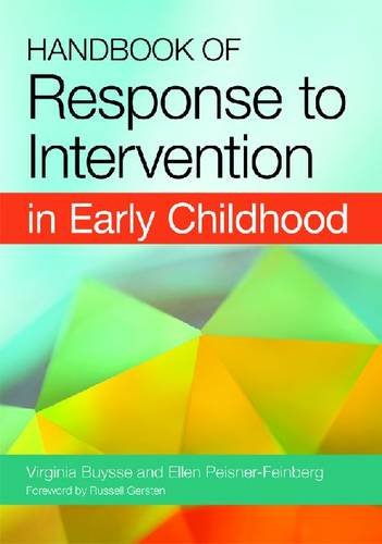 Handbook of Response to Intervention in Early Childhood