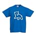 T-Shirt B�r / Knuddelb�r Funshirt blau