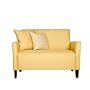 angelo:HOME Sutton Loveseat with 2 Pillows, Golden Honey