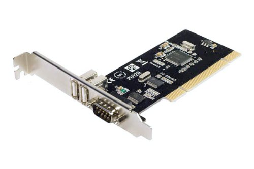 SYBA Combo USB 2.0 2-Port / Serial 1-Port PCI Card SY-NECPL-2U1S