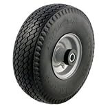 Marathon Industries 00011 4.10 3.50-4-Inch Flat Free Hand Truck Utility Tire with... by Marathon