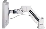 NewStar FPMA-D600 - Mounting kit ( articulating arm, desk clamp mount ) for flat panel - grey - screen size: 10