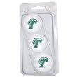 Tulane Green Wave NCAA 3 Golf Ball Sleeve Pack