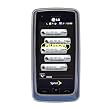 LG Rumor Touch LN510 (Sprint) Snap-on Protector Hard Case Transparent Cover Smoke Grey