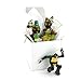 TMNT Ninja Turtles Kurt Adler Ornament Set Gift Boxed